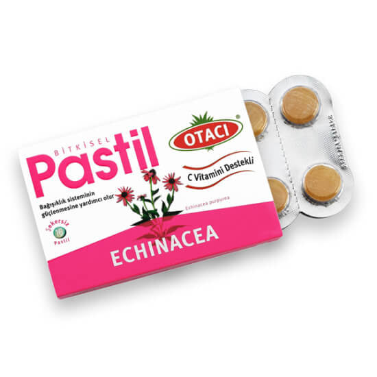 Otaci Echinacea Lozenges with Vitamin C &amp; Menthol 16 Count