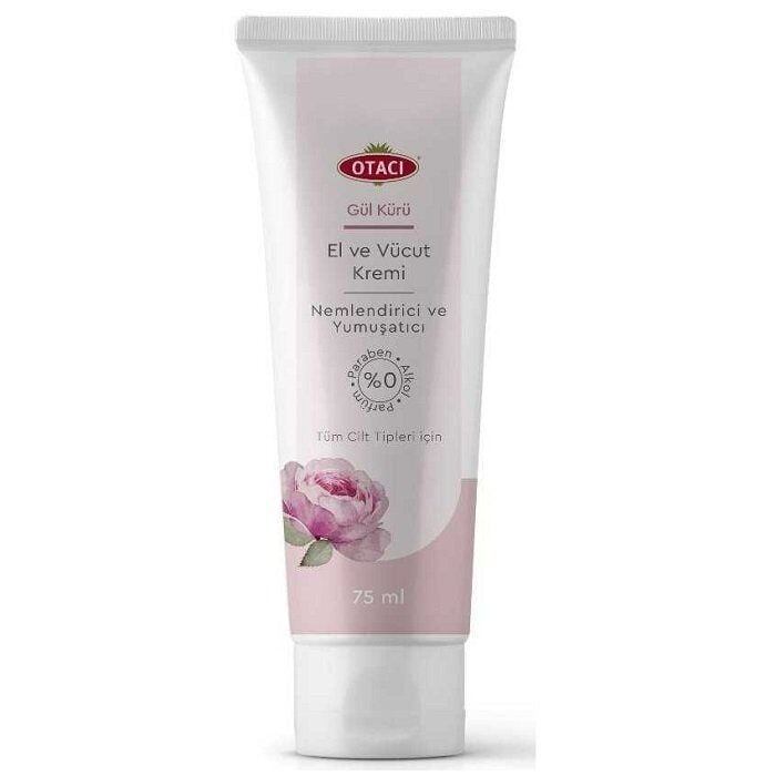 Otaci Rose Ritual Hand and Body Cream for All Skin Types 75ml