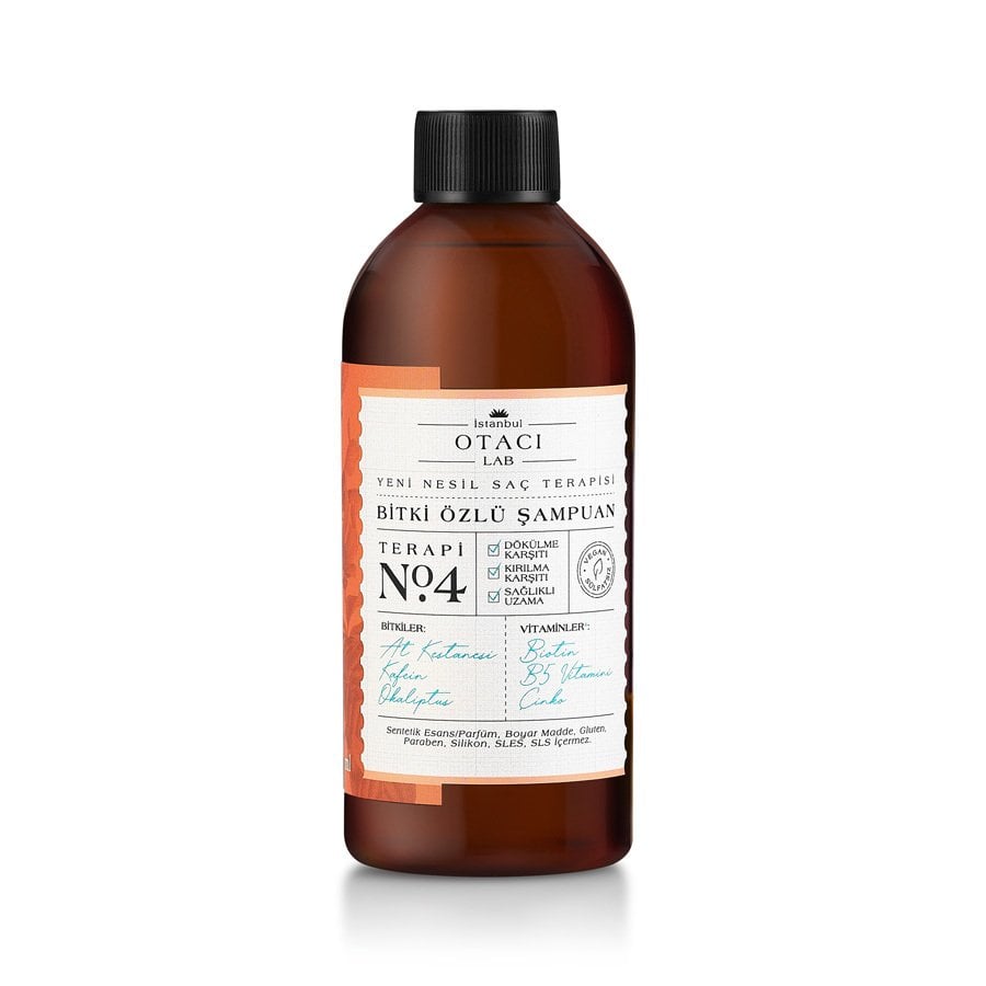 Otaci LAB NO: 4 Biotin Herbal Shampoo for Hair Care, 250ml