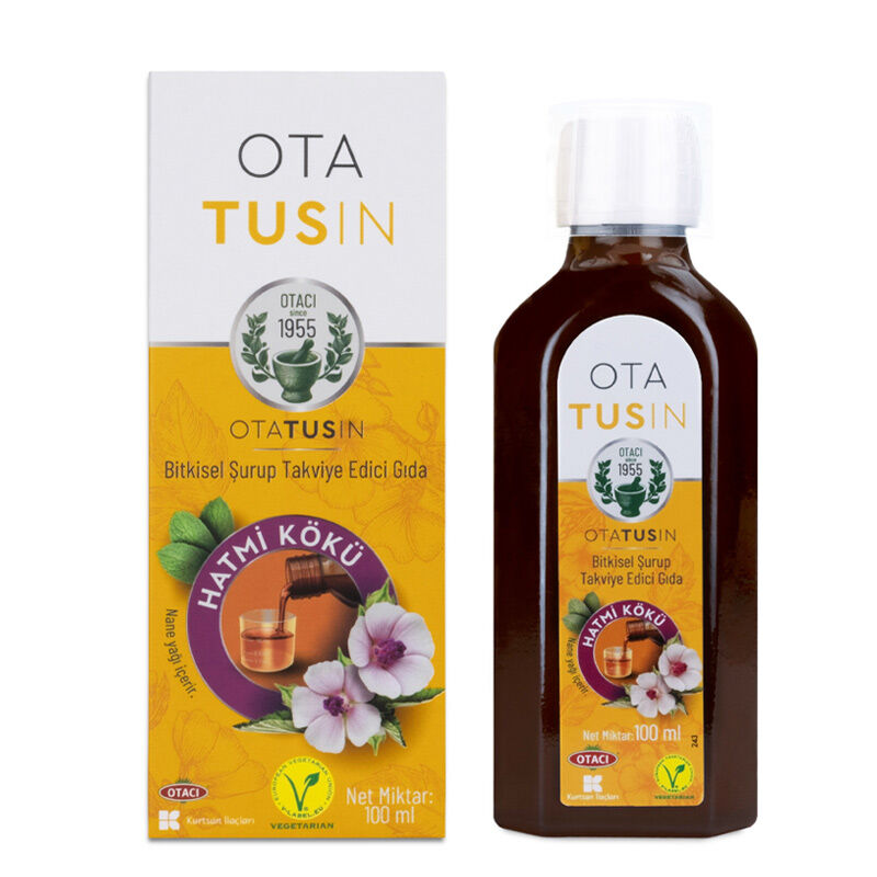 Otaci Ota Tusin Herbal Liquid Supplement with Marshmallow Root 100 ml