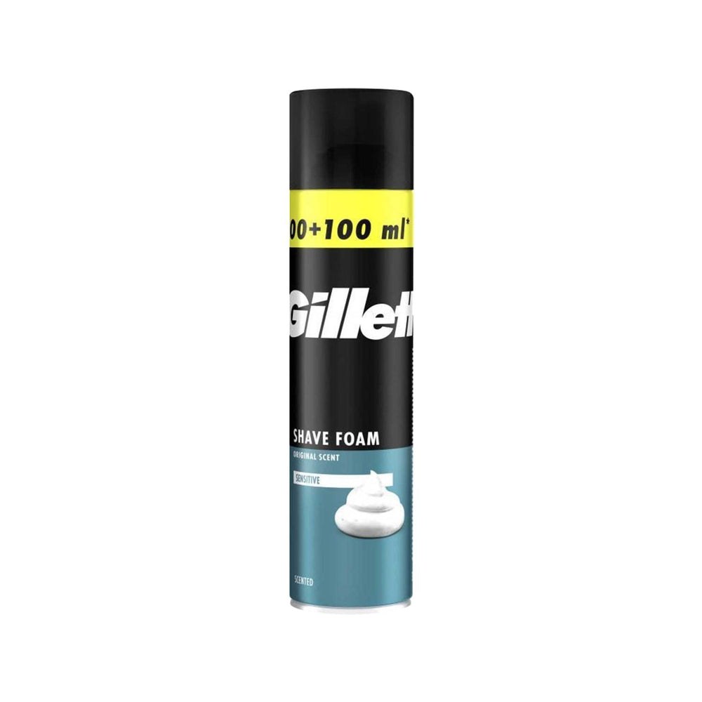 Gillette Sensitive Shaving Foam for Men - Gentle on Sensitive Skin, 300ml Gillette Sensitive Shaving Foam - Gentle on Skin Gillette Sensitive Shaving Foam, Shaving Cream for Sensitive Skin, Men's Grooming Products, Sensitive Skin Shaving, Gillette 300 ml Shaving Foam, Shaving Essentials, Men's Shaving, Sensitive Skin Care, Grooming for Men, Shaving Foam, Gillette Shaving Products