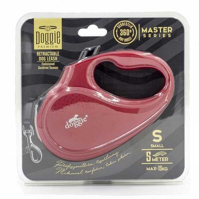 Doggie Master Automatic Retractable Dog Leash Blue Small 5m