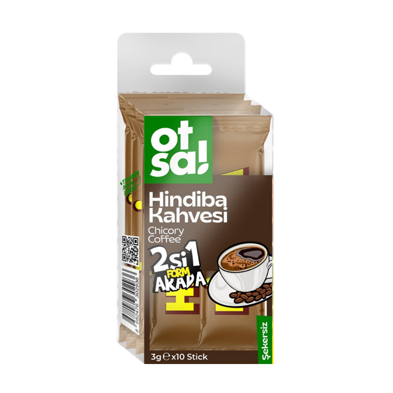 Otsa Chicory & L-Carnitine 2-in-1 Coffee Sticks 10 Count