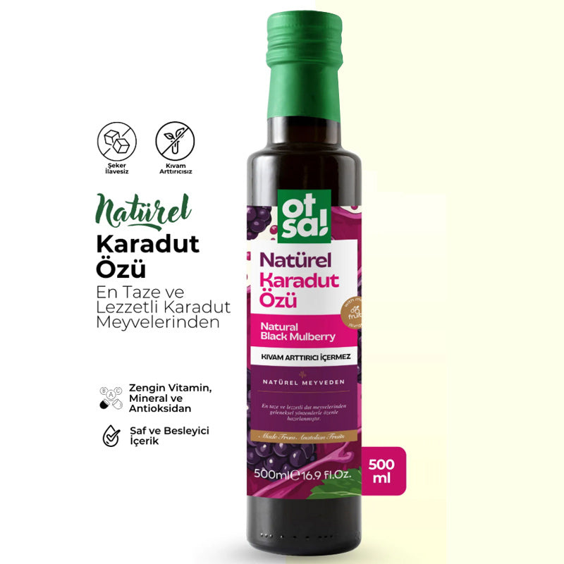 Otsa Natural Black Mulberry Extract Liquid Concentrate 500 ml