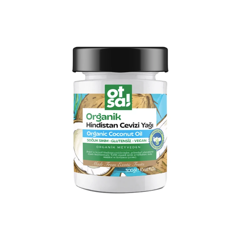 Otsa Organic Coconut Oil for Skin & Hair Care 300g