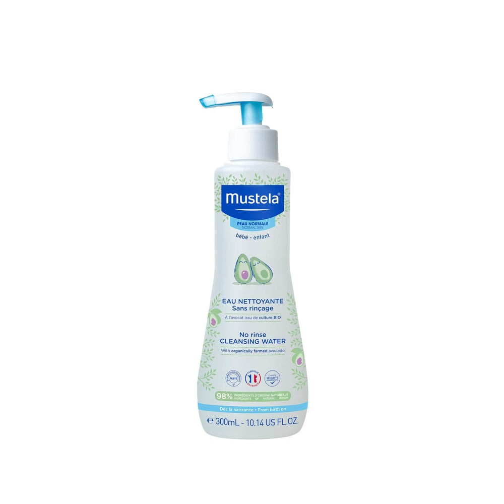 Mustela No-Rinse Baby Cleansing Water, 10.14 fl oz - Gentle, Natural, Vegan Formula for Sensitive Skin - image 5