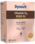 Dynavit Vitamin D3 1000 IU Spray - Supports Bone Health & Immune System for Adults - image 2