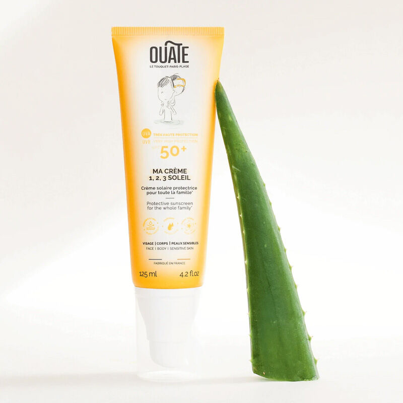 Ouate Paris Ma Creme 1,2,3 Soleil SPF 50+ Sunscreen 125 ml