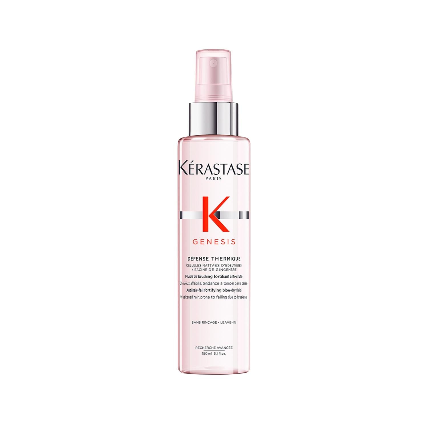 Kerastase Genesis Defense Thermique Heat Protective Hair Spray - Anti-Hair Loss, Strengthening, 5.07 fl oz Kerastase Genesis Heat Protective Spray - Anti-Hair Loss Kerastase Genesis, Heat Protective Hair Spray, Anti-Hair Loss Hair Care, Hair Strengthening Spray, Thermal Protection for Hair, Hair Care, Heat Styling Protection, Hair Loss Solution, Strengthening Hair Spray, Professional Hair Care Products, Hair Protection, 5.07 fl oz, Hair Styling Products