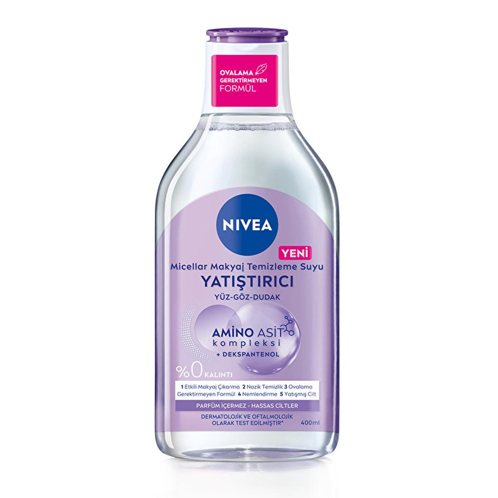 Nivea Micellar Makeup Remover - Gentle, Effective, and Soothing for Sensitive Skin - 13.53 fl oz - Makeup Remover