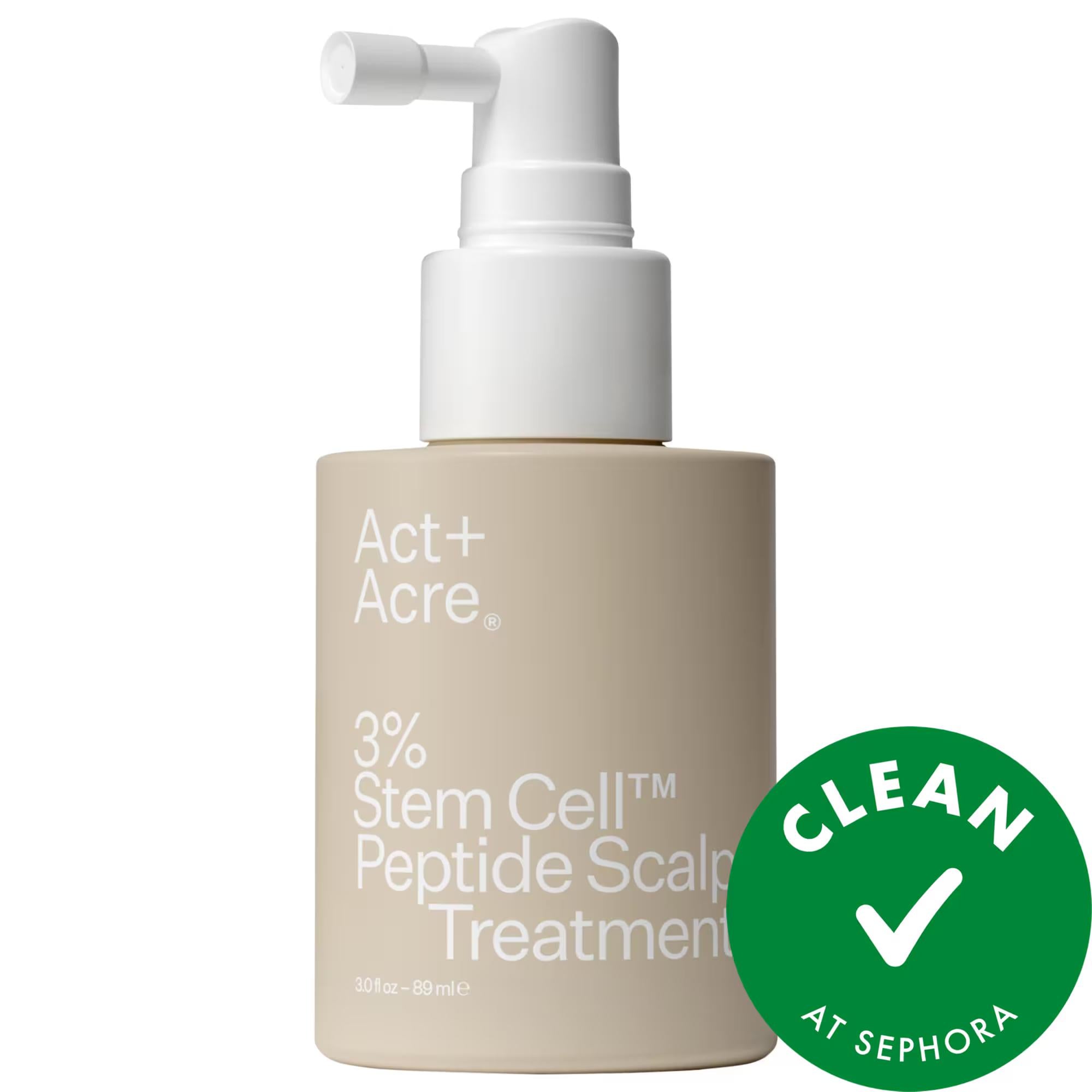 The Ordinary 3% Stem Cell Peptide Hair + Scalp Treatment For Severe Hair Thinning - Hair Growth Serum for Women and Men 3% Stem Cell Peptide Hair Treatment - Promotes Hair Growth & Density hair thinning treatment, scalp treatment for hair loss, peptide hair treatment, stem cell hair treatment, hair growth serum, hair care, scalp health, cruelty-free, gluten-free, color-safe, fragrance-free, hair density, hair volume, hair loss solution, hair regrowth treatment