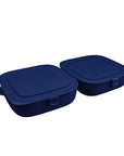 Decobella Double-Lid Food Container - Portable, Compartmentalized Lunch Box for Kids and Adults - view 3
