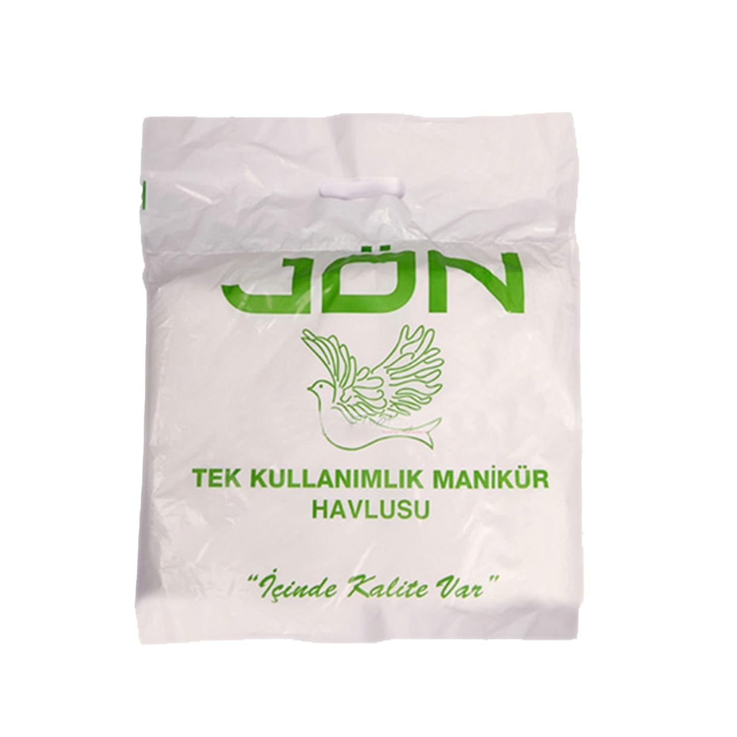 Jon Disposable Manicure Towels Absorbent Salon Pack 100 Count