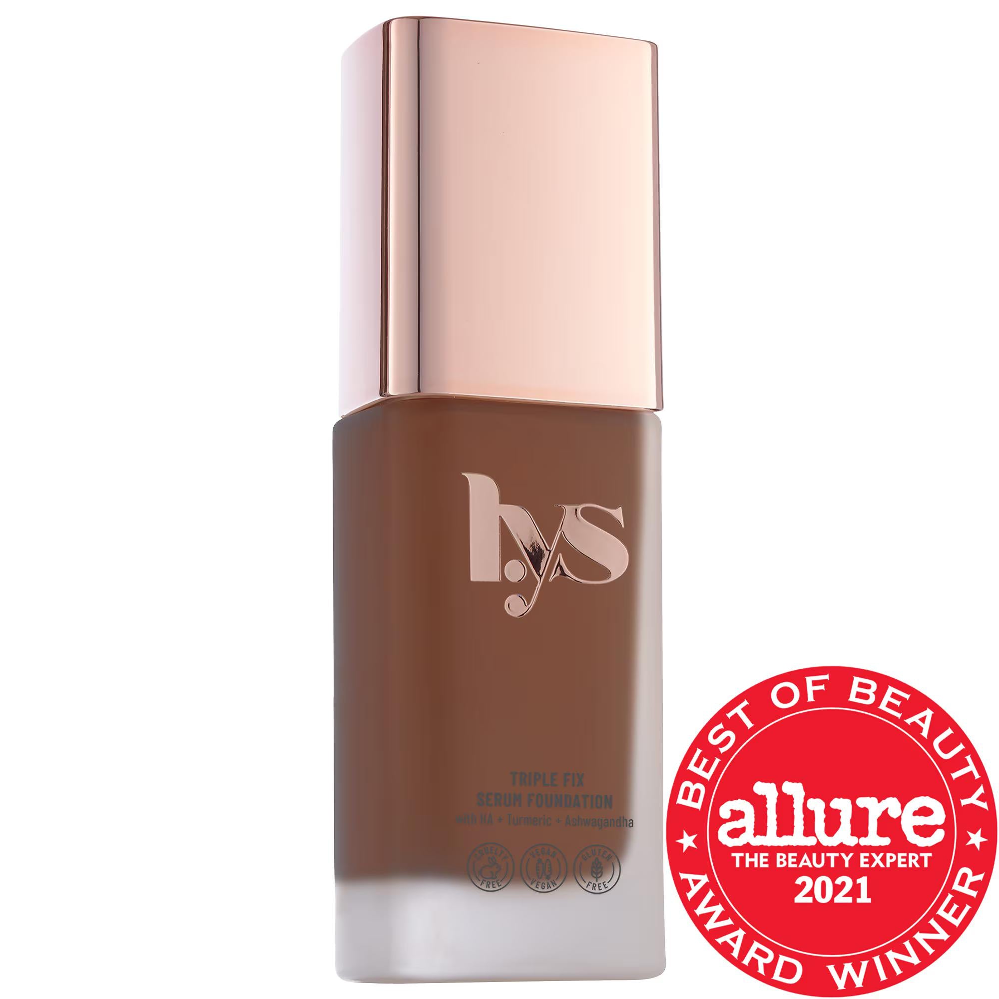 Triple Fix Serum Foundation - Clean Beauty, Skincare-Infused Makeup with Buildable Coverage Triple Fix Serum Foundation - Clean Beauty Makeup serum foundation, clean beauty, skincare-infused makeup, vegan cosmetics, gluten-free beauty products, cruelty-free makeup, natural finish, buildable coverage, ashwagandha, turmeric, hyaluronic acid, vegan, gluten-free, cruelty-free, recyclable packaging, fragrance-free, silicone-free