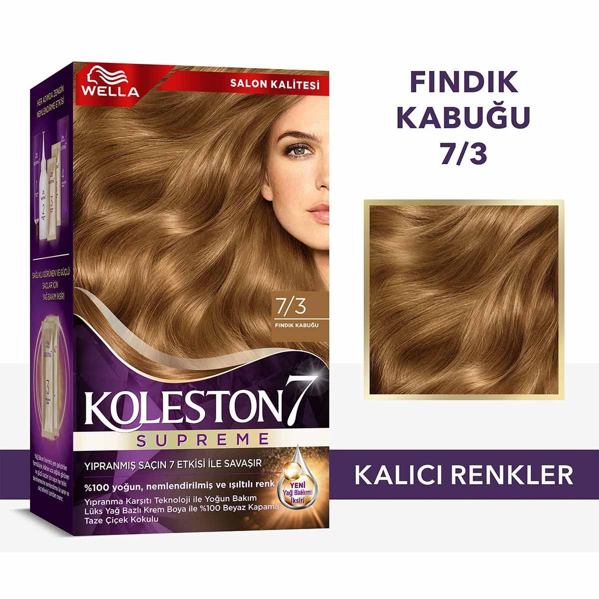 Wella Koleston Supreme 7/3 Hazelnut Hair Dye: 100% Gray Coverage, Rich Color & Conditioning, Permanent At-Home Hair Color Kit Wella Koleston Hazelnut Hair Dye: Gray Coverage & Rich Color hair dye, hair color, at home hair color, gray coverage hair dye, Wella Koleston, hazelnut hair dye, permanent hair color, hair color kit, hair coloring, hair dye with conditioner, hair coloring, hair dye, grey coverage, hair conditioning, hazelnut hair, 7/3 hair color, rich hair color, vibrant hair, easy hair dye, do it yo