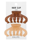 Eklips Frosted Octopus Hair Clips for Secure Hold 2-Pack