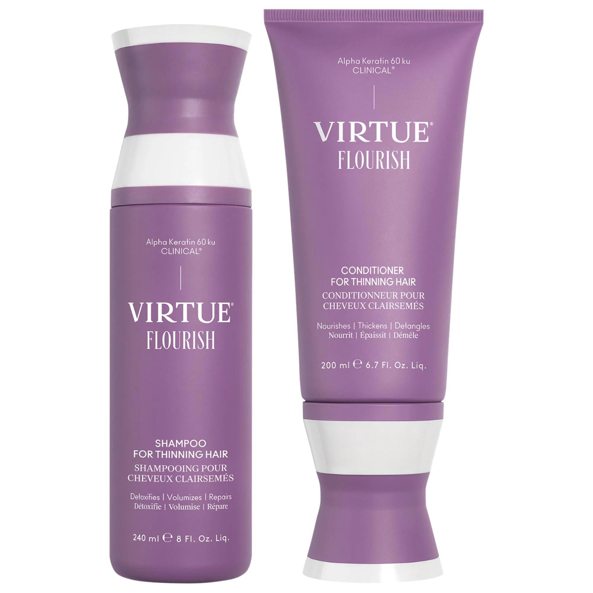Flourish Thickening Shampoo & Conditioner Set: Volumizing Hair Loss Solution | Sulfate & Paraben Free for Fine & Medium Thinning Hair Flourish Thickening Shampoo: Volumizing Hair Loss Solution thickening shampoo, conditioner for thinning hair, hair loss shampoo, volumizing shampoo, sulfate-free shampoo, paraben-free conditioner, hair growth products, shampoo for fine hair, shampoo for medium hair, scalp health shampoo, shampoo and conditioner set, hair thickening, hair volume, hair loss treatment, fine hair