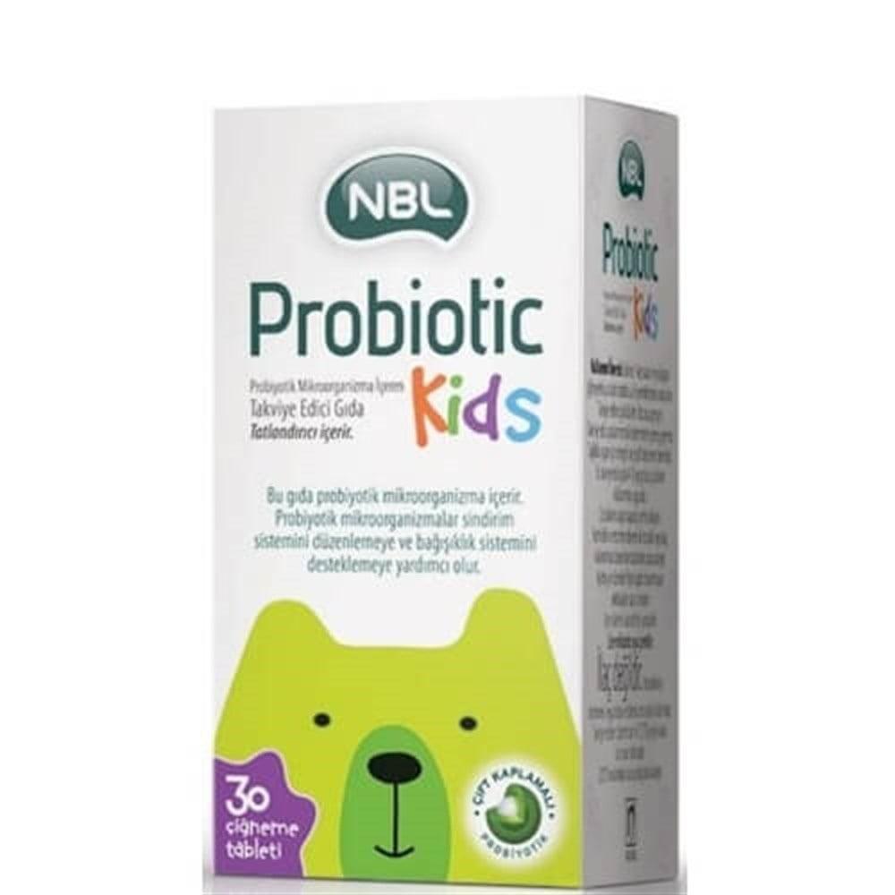 NBL Probiotic Kids Chewable Tablets - Boosts Digestive & Immune Health for Children - 30 Count NBL Probiotic Kids - Supports Digestive & Immune Health Probiotic Supplement for Kids, Children's Digestive Health, Immune System Support for Children, Chewable Probiotic Tablets, Natural Health Supplements for Kids, Kids Health Supplements, Digestive Health for Children, Probiotics for Kids, Children's Health and Wellness, Dietary Supplements for Kids, Healthy Gut for Kids, Kids Immune System Support