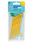 TePe Angle Interdental Brush 0.7mm Yellow 6-Pack