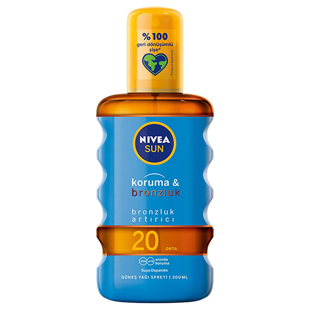 Nivea Sun SPF 20 Tanning Oil Spray: UVA/UVB Protection, Natural Bronzer, Water Resistant - Accelerate Your Tan Safely! Nivea Sun SPF 20 Tanning Oil: Bronzed & Protected Skin sun tanning oil, SPF 20 tanning spray, bronzing sun protection, melanin activating sunscreen, water resistant tanning oil, Nivea sun protection, sunscreen for tanning, UVA UVB protection, natural tan accelerator, gradual tanning lotion, sun tan oil, SPF 20 spray, bronzer, sunscreen, melanin activation, water resistant, Nivea, sun protec