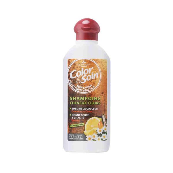 Color&Soin Light Hair Shampoo 250ml - Nourishing, Color Care, Sulfate Shampoo for Vibrant Hair - Shampoo