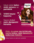 Palette Deluxe Hair Dye - Long-Lasting Rich Color Intensity for Vibrant Hair Palette Deluxe Hair Dye - Long-Lasting Rich Color hair dye, long-lasting hair color, hair coloring, rich color intensity, nourishing hair dye, hair care, hair color maintenance, vibrant hair color, Palette Deluxe