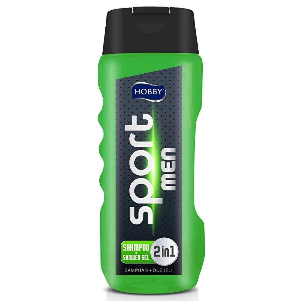 Hobby Men Sport 2-in-1 Shower Gel for Hair & Body 400ml