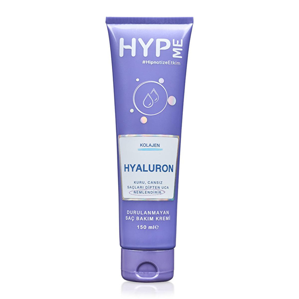 Hyp Me Leave-in Hair Care Cream with Hyaluronic Acid & Coconut Oil - Moisturizing, Softening, 5.07 fl oz - Conditioner