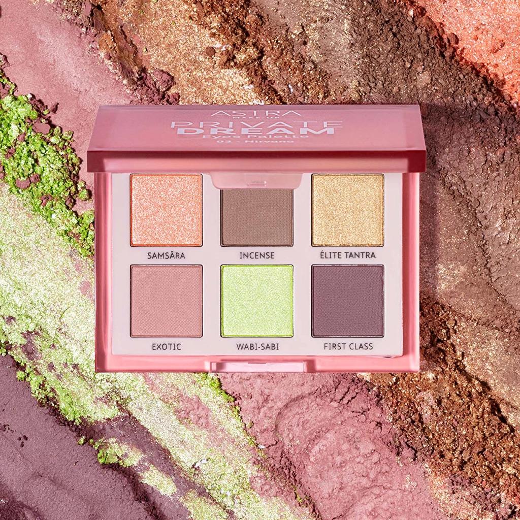 Astra Private Dream 6-Shade Eyeshadow Palette 03 Nirvana