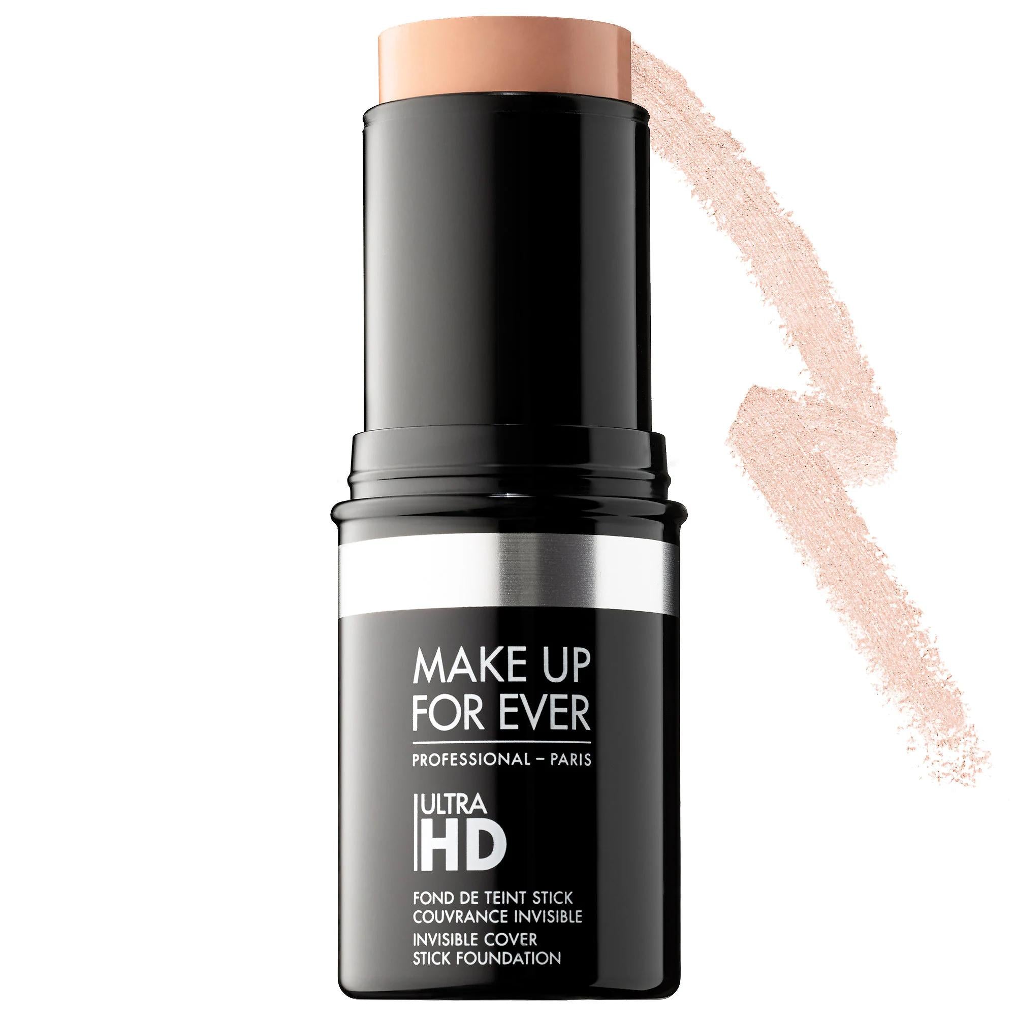 Ultra HD: Full Coverage Stick Foundation - Long Lasting, Blendable, Natural Satin Finish - Perfect for Dry Skin Ultra HD Stick Foundation: Full Coverage, Long Lasting, Natural stick foundation, full coverage foundation, long lasting foundation, natural finish foundation, creamy foundation, blendable foundation, ultra hd foundation, foundation for dry skin, satin finish foundation, buildable coverage foundation, foundation, makeup, face makeup, full coverage makeup, long-wearing foundation, satin finish, dry