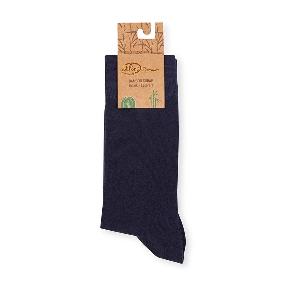 Eklips Men's Bamboo Socks in Navy Blue - 1 Pair