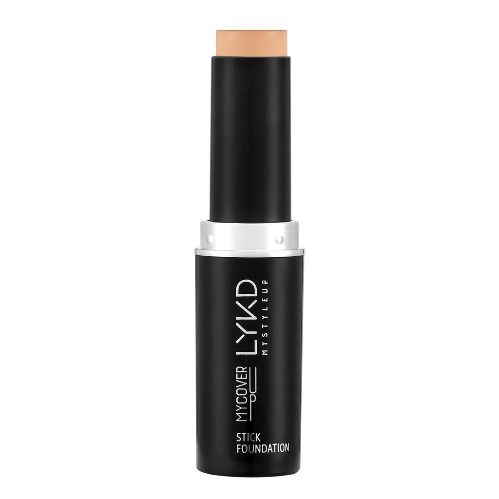 LYKD Stick Foundation in 128 Light Beige for Smooth Coverage