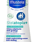 Mustela Stelatopia Lipid Replenishing Cream for Dry Skin - Natural, Vegan, and Fragrance-Free Moisturizer for Babies and Adults - image 2