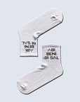 Carnaval Socks 7-Pack Slogan Design Socks Set
