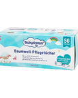 Babydream Cotton Wipes Soft Baby Cleansing Pads 50 Count