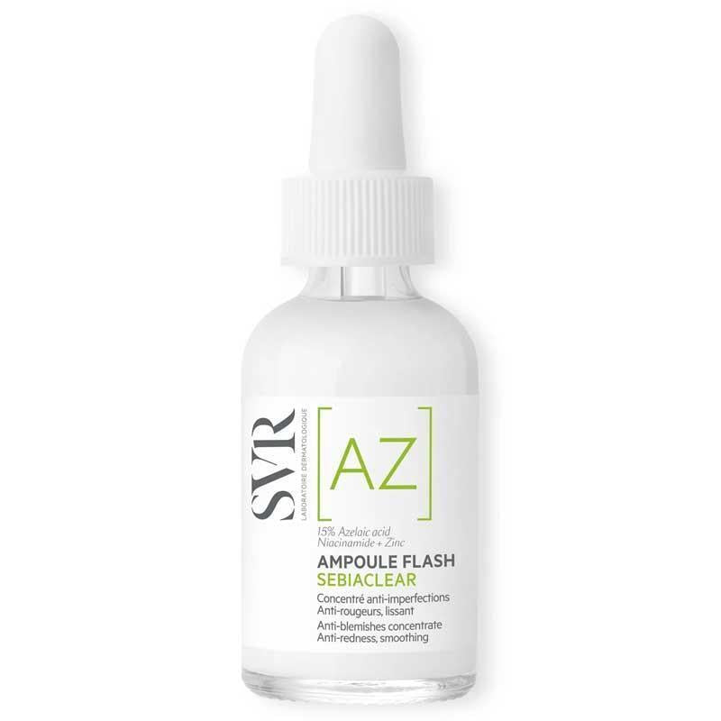 SVR Sebiaclear AZ Ampoule Flash 30ml - Concentrated Serum for Acne-Prone Skin with 15% Azelaic Acid - image 4