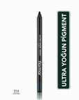 Flormar Ultra Matte Eye Pencil - High Pigment, Soft Tip, 014 Dark Green - view 3