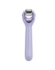 Geske MicroNeedle Face Roller with Rose Quartz & Ice Head - Purple