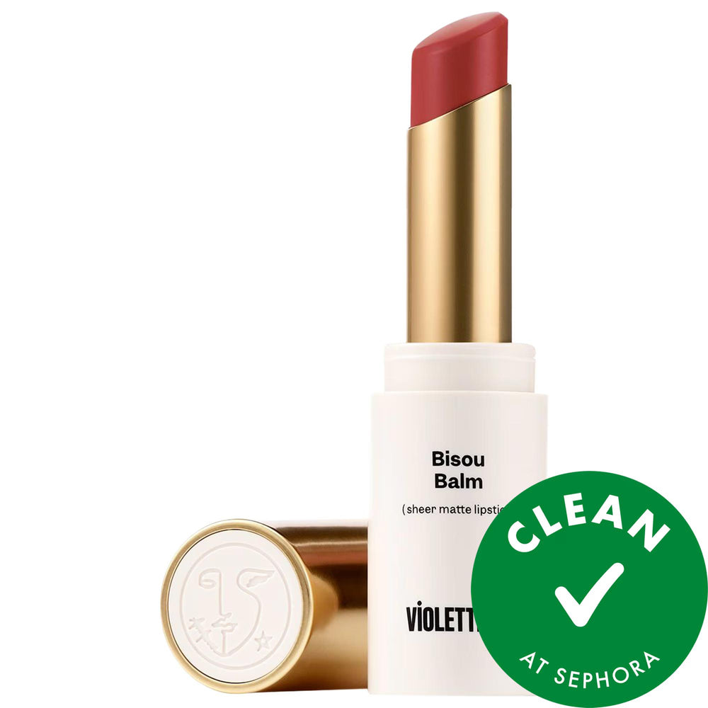 BISOU BALM Sheer Matte Lipstick - Hydrating, Vegan, Cruelty-Free Lip Color BISOU BALM Hydrating Sheer Matte Lipstick - Natural Lip Color hydrating lipstick, sheer matte lip color, vegan lipstick, cruelty-free lipstick, gluten-free cosmetics, natural lip color, effortless beauty, lip care, moisturizing lipstick, clean beauty products