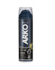 Arko Men Black Jel Shaving Gel for Men - 200ml Activated Charcoal Dual-Purpose Formula Arko Men Black Jel Shaving Gel for Men shaving gel for men, activated charcoal shaving gel, dual-purpose shaving product, men's grooming products, Arko Men Black Jel, grooming essentials, shaving products for men, activated charcoal benefits, men's skincare, black shaving gel, 200ml shaving gel