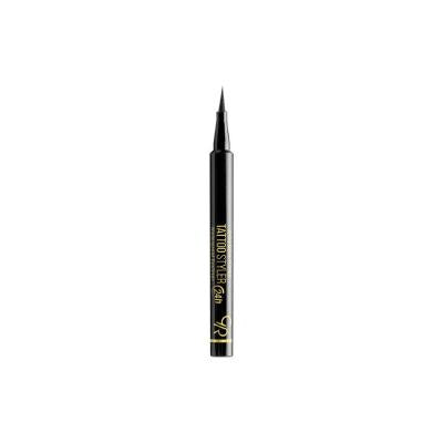Golden Rose Waterproof Vegan Eyeliner - Midnight Black, Matte Finish, Liquid Eyeliner for Precise Application - Eyeliner
