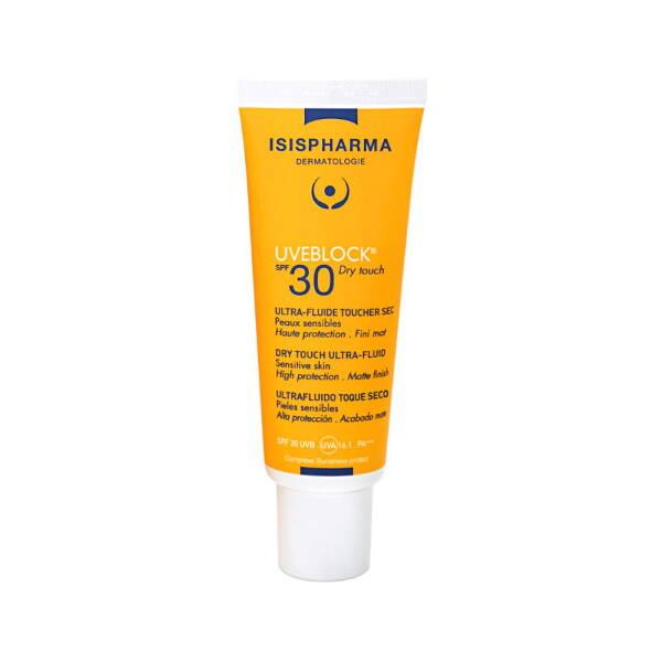 Isispharma Uveblock SPF30 Dry Touch Ultra-Fluid Sunscreen for Oily Skin - Non-Greasy, Moisturizing, SPF 30 Sun Protection - image 3