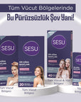 Sesu Sensitive Skin Wax Strips - Gentle Hair Removal for Short Hair, Easy to Use, Sugar-Free Formula - view 7