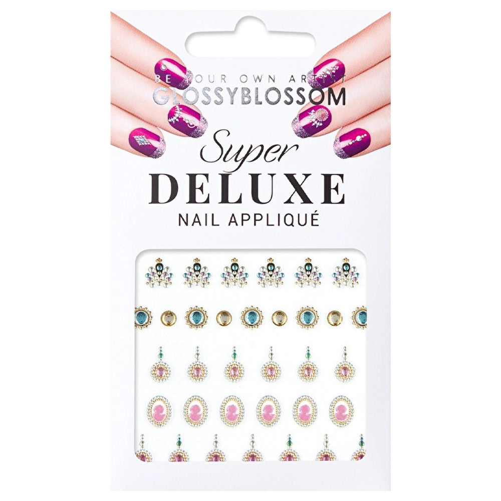 Glossy Blossom Dazzling & Vivid Nail Stickers 96743-588