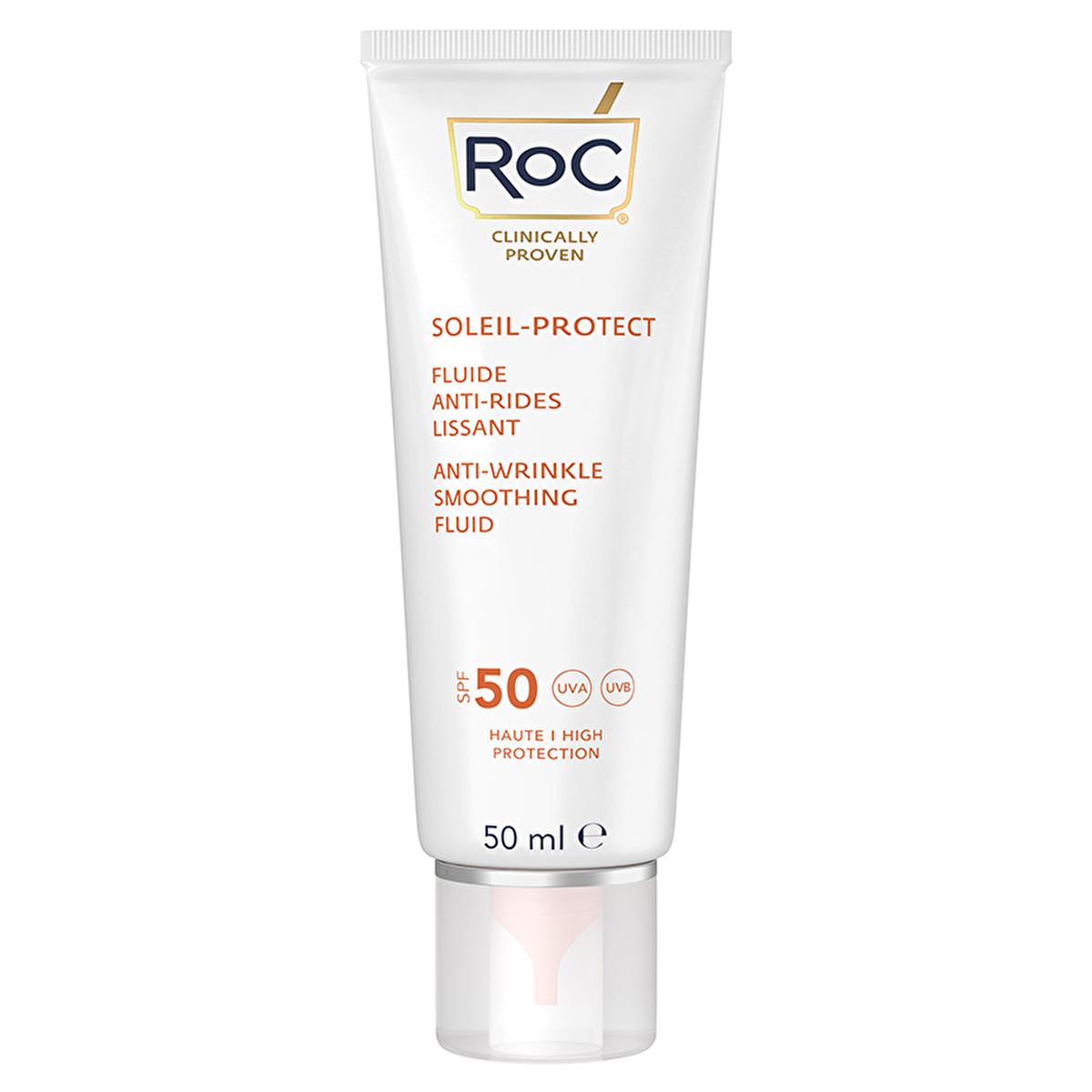 RoC Anti-Wrinkle Sunscreen SPF50+ - Hyaluronic Acid Face Sunscreen for UVA UVB Protection & Youthful Skin | 50ml RoC Anti-Wrinkle SPF50+ Sunscreen: Youthful Skin & Sun Protection anti-wrinkle sunscreen, SPF50+ sunscreen, hyaluronic acid sunscreen, sunscreen for wrinkles, broad spectrum sunscreen, UVA UVB protection, anti-aging sunscreen, daily sunscreen, face sunscreen, sun protection, anti-wrinkle, SPF50+, hyaluronic acid, UVA protection, UVB protection, broad spectrum, anti-aging, daily use, face, sun, sk