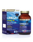 Nutraxin Omega-3 + CoQ-10 Dietary Supplement for Heart Health Support - 60 Softgel Capsules - image 4