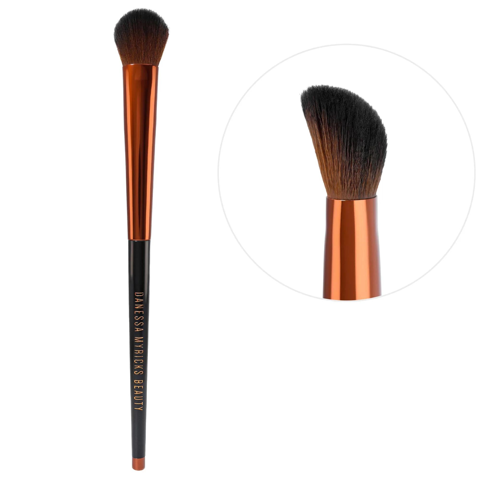 Yummy Face Multipurpose Makeup Brush for Concealer, Foundation & Powder - Cruelty-Free, Synthetic Bristles, Curved Shape for Contouring Yummy Face Makeup Brush for Concealer & Foundation makeup brush, concealer brush, sculpting brush, cruelty-free cosmetics, multipurpose makeup tool, synthetic bristles, curved shape, buildable coverage, face brush, makeup, cosmetics, beauty, beauty enthusiasts, precision makeup tools, gentle products, versatile makeup brushes