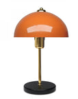 Homing Swiss Turuncu Gold Table Lamp, Metal & MDF, E27 Socket, Energy-Efficient LED Lighting - view 2