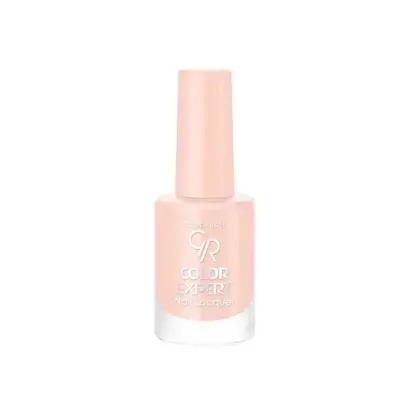 golden rose color expert oje 125 nail polish bottle, swatch of golden rose color expert oje 125 on nails Golden Rose Color Expert Oje - 125 | Nail Polish Golden Rose Color Expert Oje - 125 golden-rose, nail-polish, color-expert-oje, long-lasting-color, quick-drying, vibrant-shade, beauty, manicure, ai-generated, nail-art