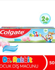 Colgate Dr Rabbit Kids Bubblegum Toothpaste for Cavity Protection 50ml
